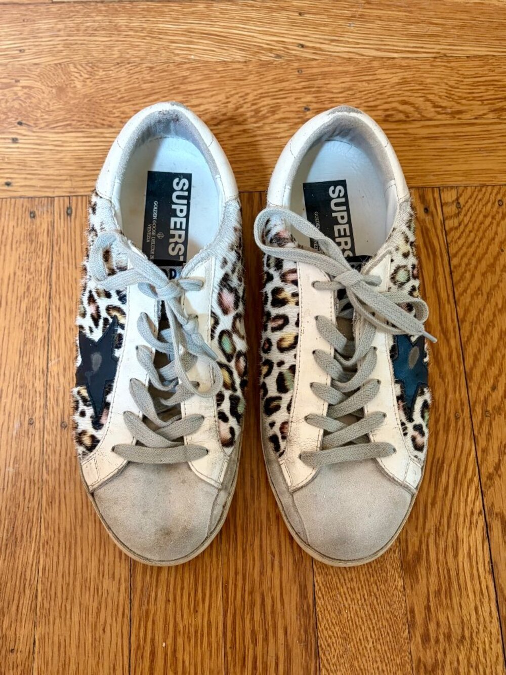 Golden Goose Super-Star leopard pony skin (7)